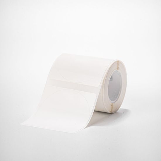 NIIMBOT T50 Etiket 50mm x 50mm (Tek Kolonda 1li) 150 adet Beyaz Yuvarl