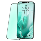 ALLY İPhone 12 Pro Max Anti -Blue Green Light Göz Korumalı Tempered Fu