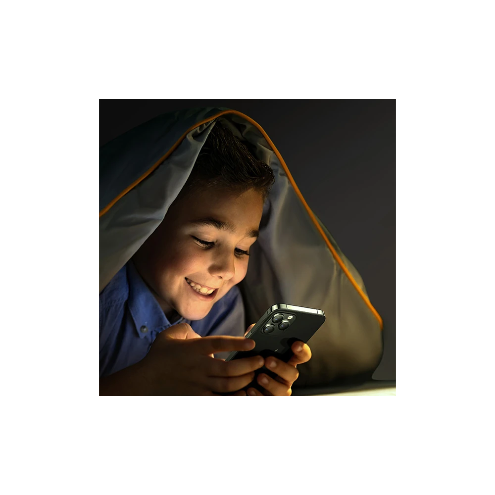 ALLY İPhone 12 Pro Max Anti -Blue Green Light Göz Korumalı Tempered Fu