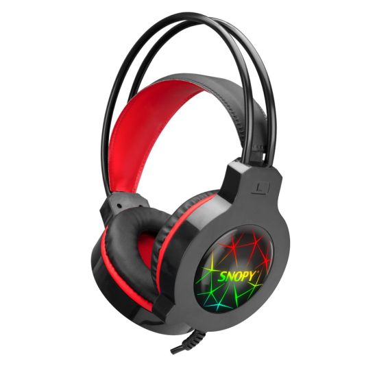 SNOPY SN-GX7, CRAZY, Kablolu, 3.5mm Jac, USB, Rainbow Aydınlatma, Gami