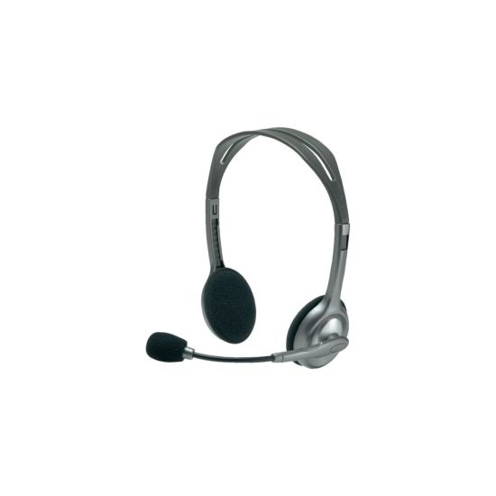 LOGITECH H110, 981-000271, 3,5mm Jac, Çağrı Merkezi, Ofis, Toplantı, K