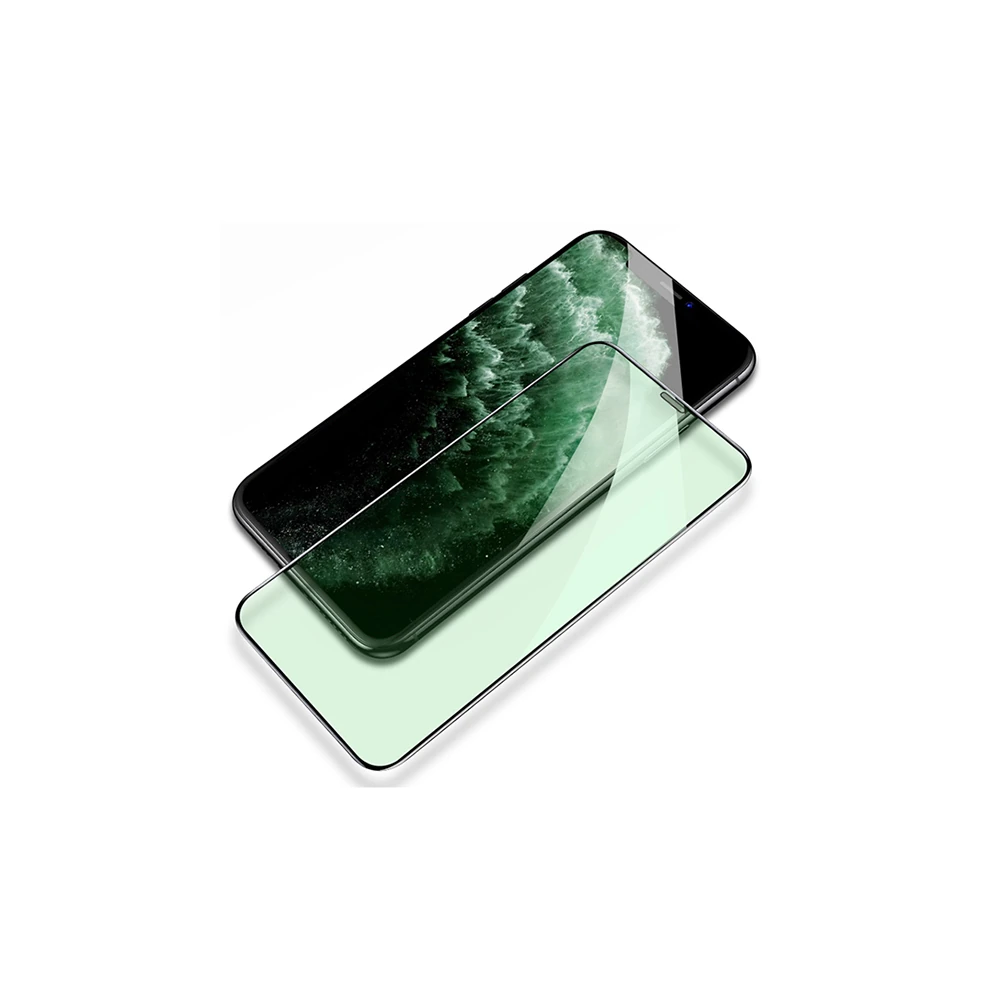 ALLY İPhone 11 -XR Anti -Blue Green Light Göz Korumalı Tempered Full E