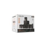 MIKADO MD-505, 70W, 5+1, Masaüstü, FM/BT/SD/USB, Siyah Kasa, Speaker
