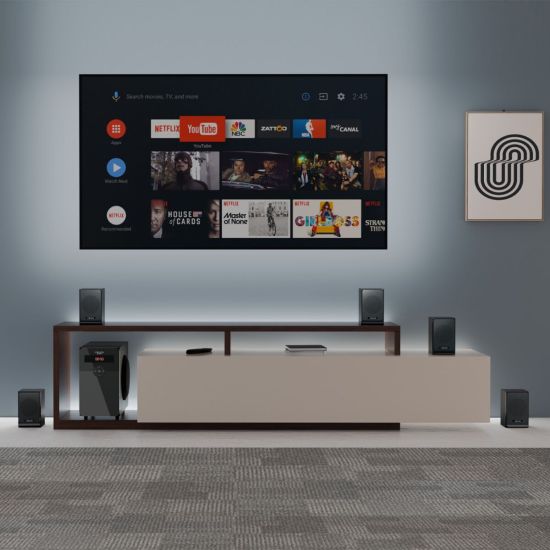 MIKADO MD-582BT, 110W, 5+1, Masaüstü, USB/SD/FM/Bluetooth, Siyah Kasa,