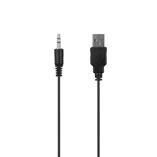 MIKADO MD-S23 GLARE, 6W, 1+1, Masaüstü, RGB Aydınlatma, USB, Siyah Kas