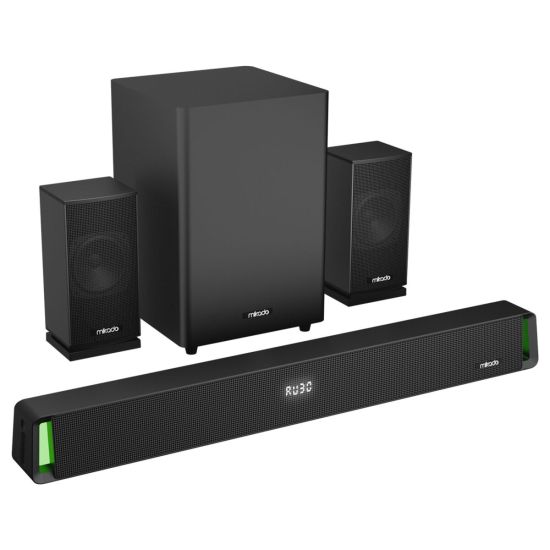 MIKADO MD-SBT35, 160W, 5+1, Masaüstü, BT/AUX/USB/HDMI/OPTICAL, Soundba