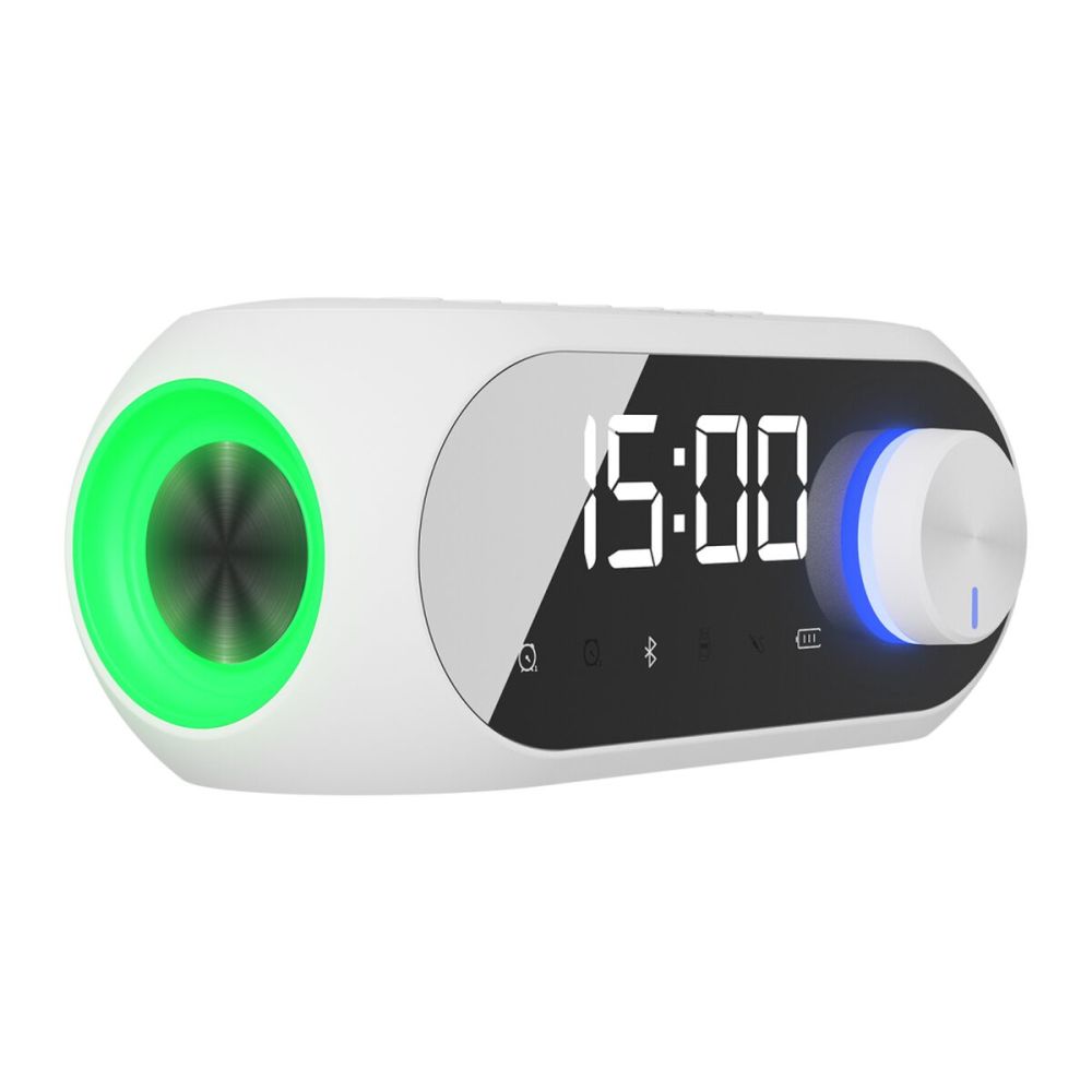MIKADO MD-W7, Beyaz, 5W, FM Radyo, USB, AUX, Bluetooth, Kablosuz, Taşı