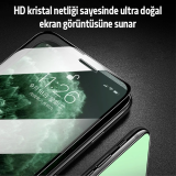 ALLY İPhone 11 -XR Anti -Blue Green Light Göz Korumalı Tempered Full E