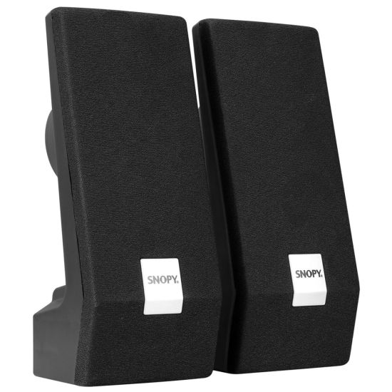 SNOPY SN-611, 6W, 1+1, Masaüstü, Speaker, AC 220V, (Siyah)