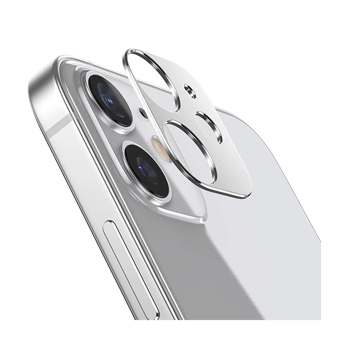 İPhone 12 3D Metal Kamera Koruyucu Metal Lens