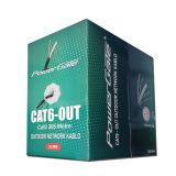 POWERGATE CAT6-OUT-CCA, Outdoor (Dış Mekan), Polietilen, 23AWG 0.57mm,
