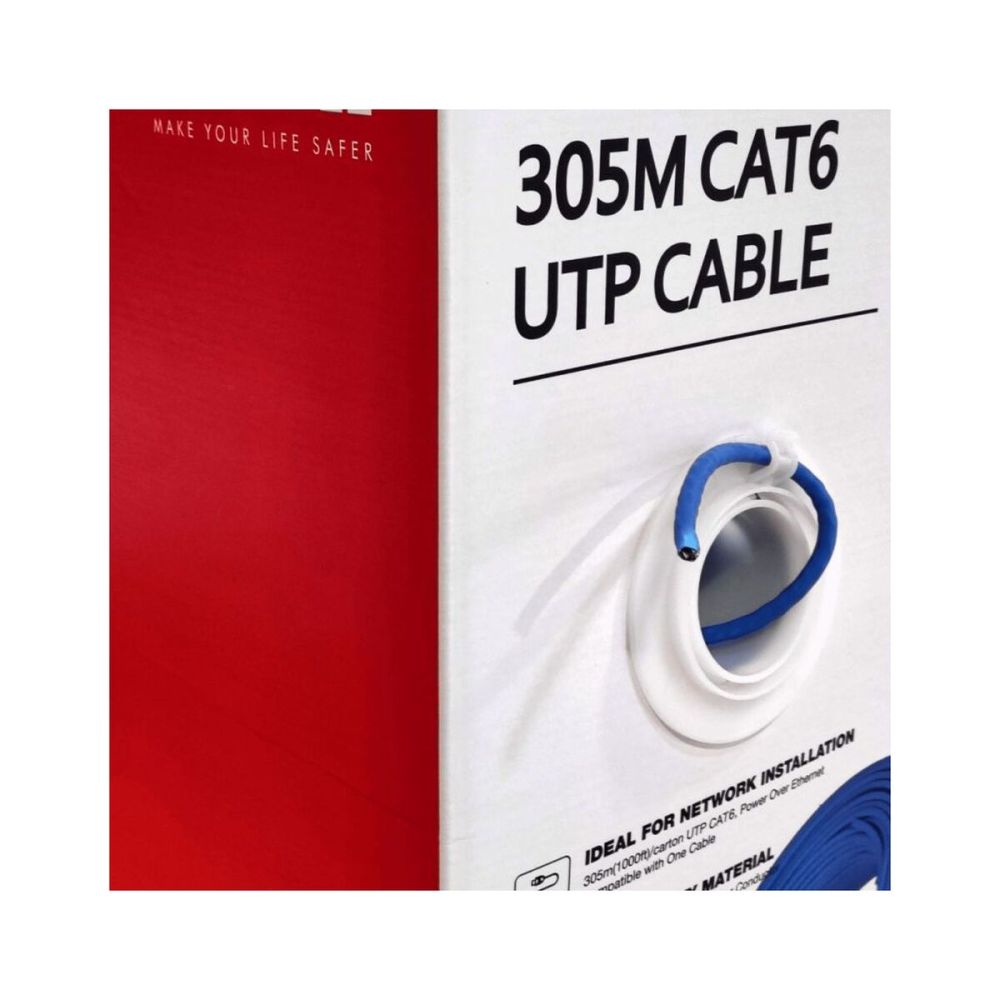 DAHUA DH-PFM923I-6UN-C, CAT6 305m, 24AWG 0.53mm, UTP, %100 Bakır, LSZH