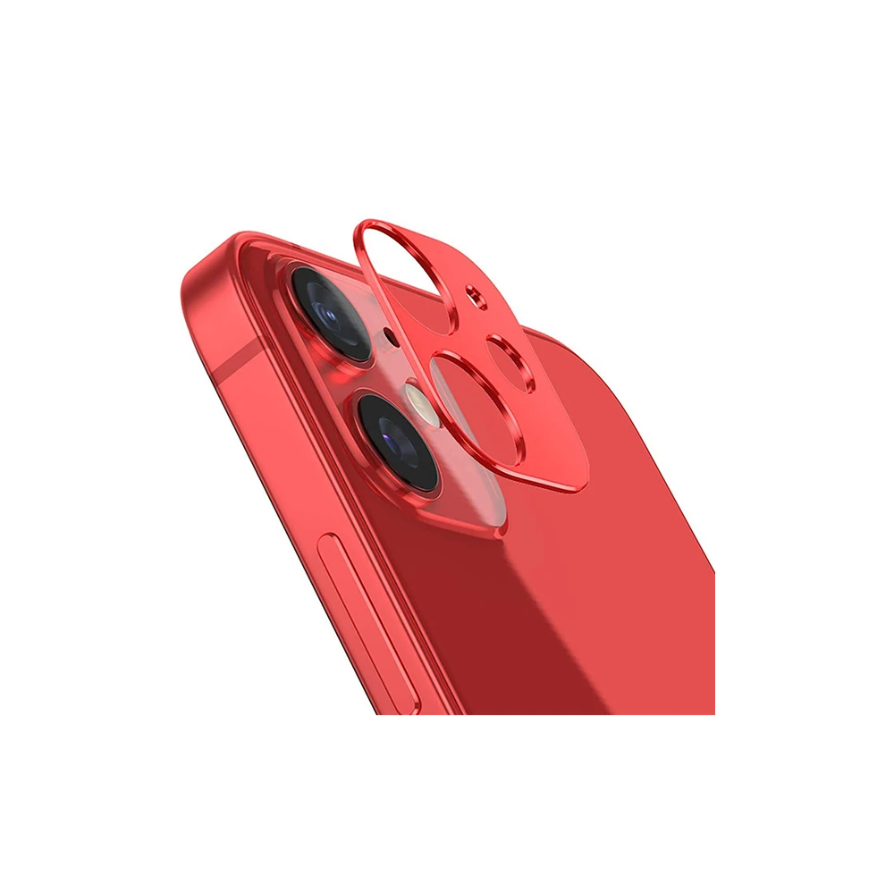 İPhone 12 3D Metal Kamera Koruyucu Metal Lens