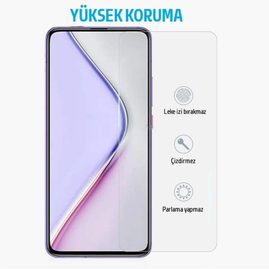 Xiaomi Redmi K40/K40 Pro/K40 Pro+/Mi 11i/Poco F3 Tempered Cam Ekran Ko
