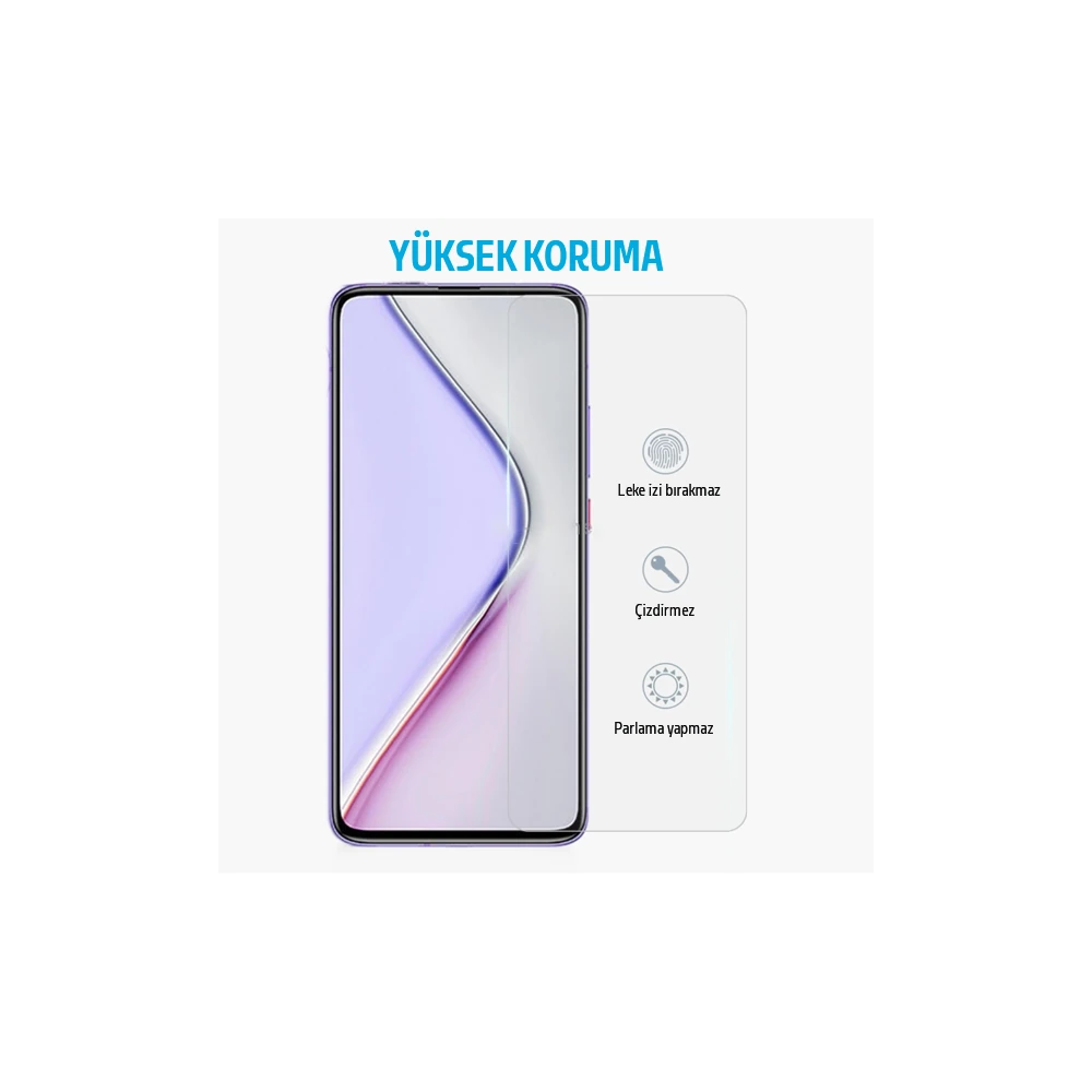 Xiaomi Redmi K40/K40 Pro/K40 Pro+/Mi 11i/Poco F3 Tempered Cam Ekran Ko