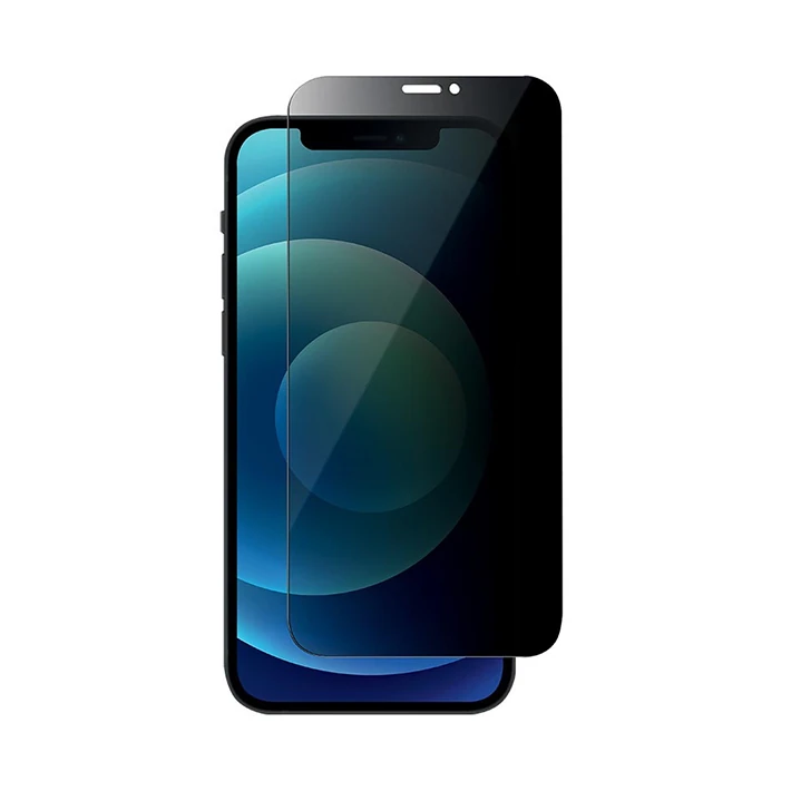İPhone 12 Mini Privacy Gizli Hayalet Tempered Cam Ekran Koruyucu