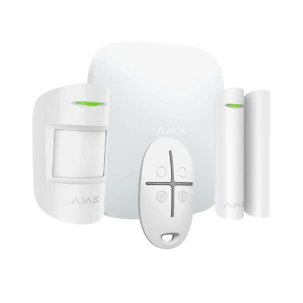 AJAX StarterKit 4G, Kablosuz, Alarm Kiti, BEYAZ