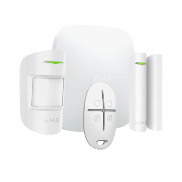AJAX StarterKit 4G, Kablosuz, Alarm Kiti, BEYAZ