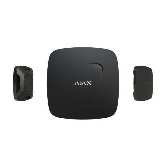 AJAX Fire Protect, Kablosuz, Isı ve Duman Dedektörü, SİYAH