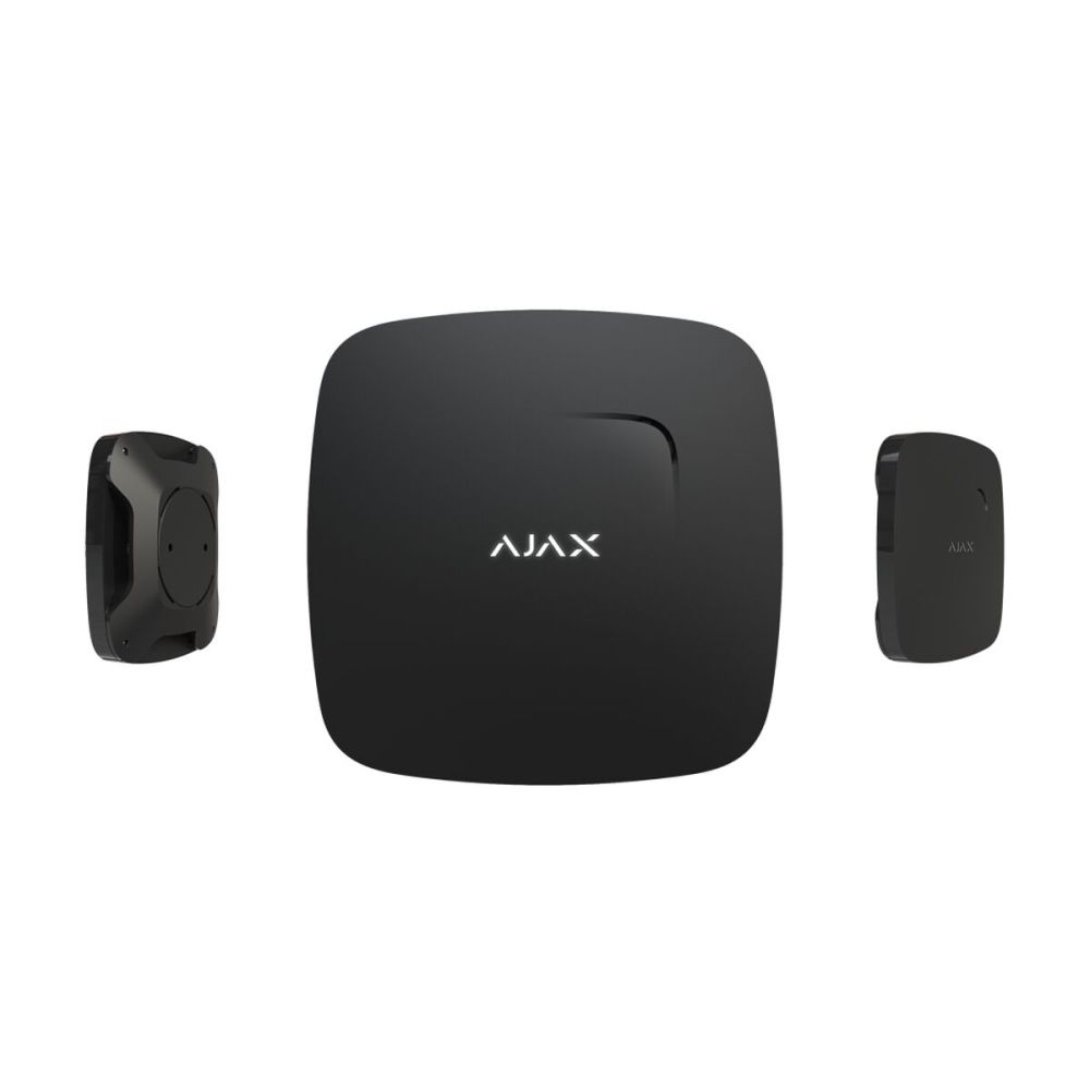 AJAX Fire Protect, Kablosuz, Isı ve Duman Dedektörü, SİYAH