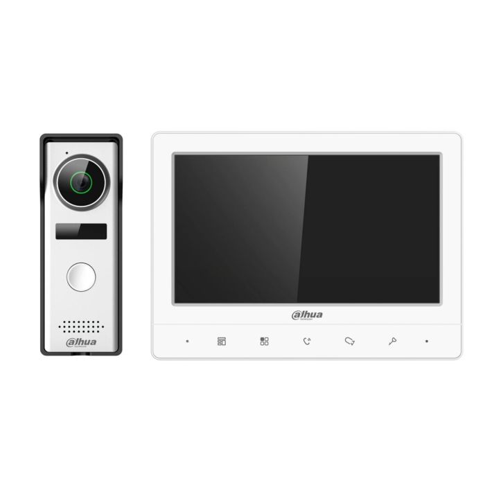 DAHUA KTA02, Analog Villa Tipi Görüntülü İnterkom Kit, 7 inç TFT Ekran