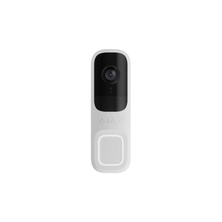 AJAX, DOORBELL, Kablosuz, Kameralı, Kapı Zili Beyaz
