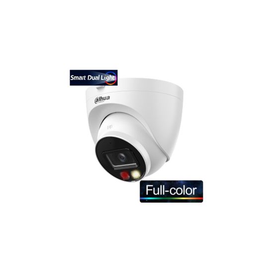 DAHUA IPC-HDW1249T-S-IL, 2Mpix, 2,8mm Lens, SD Kart, Smart Dual Light,