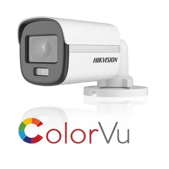 HIKVISION DS-2CE10DF0T-LPFS, 2Mpix, 2,8mm Lens, 20Mt Gece Görüşü, Colo