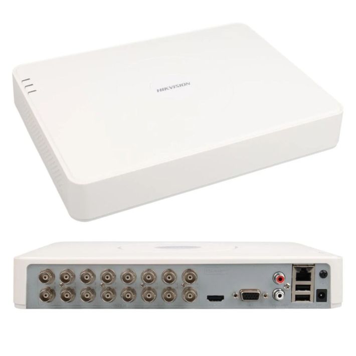 HIKVISION DS-7116HGHI-M1, 16Kanal, 2Mpix, H265 Pro+, 1 HDD Desteği, 5i