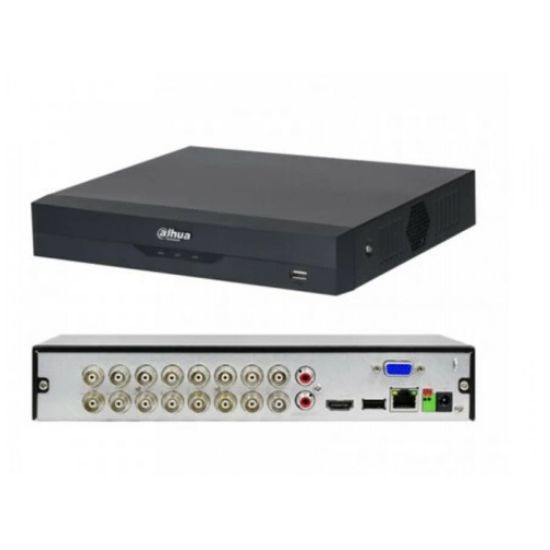 DAHUA XVR5116HS-5M-I3, 16 Kanal, 5Mpix H265+, 1 HDD, 5in1 DVR Cihazı
