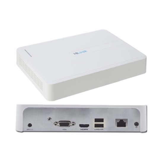 HILOOK NVR-104H-D, 4Kanal, 4Mpix, H265+, 1 HDD Desteği, 1080P Kayıt, 6