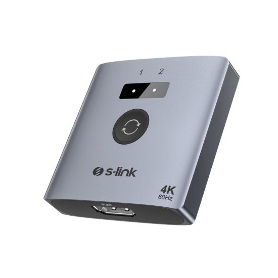 S-LINK SL-LU602, 2xHDMI, 4K, 60Hz, Monitör Çoklayıcı (1PC-2Monitör vey
