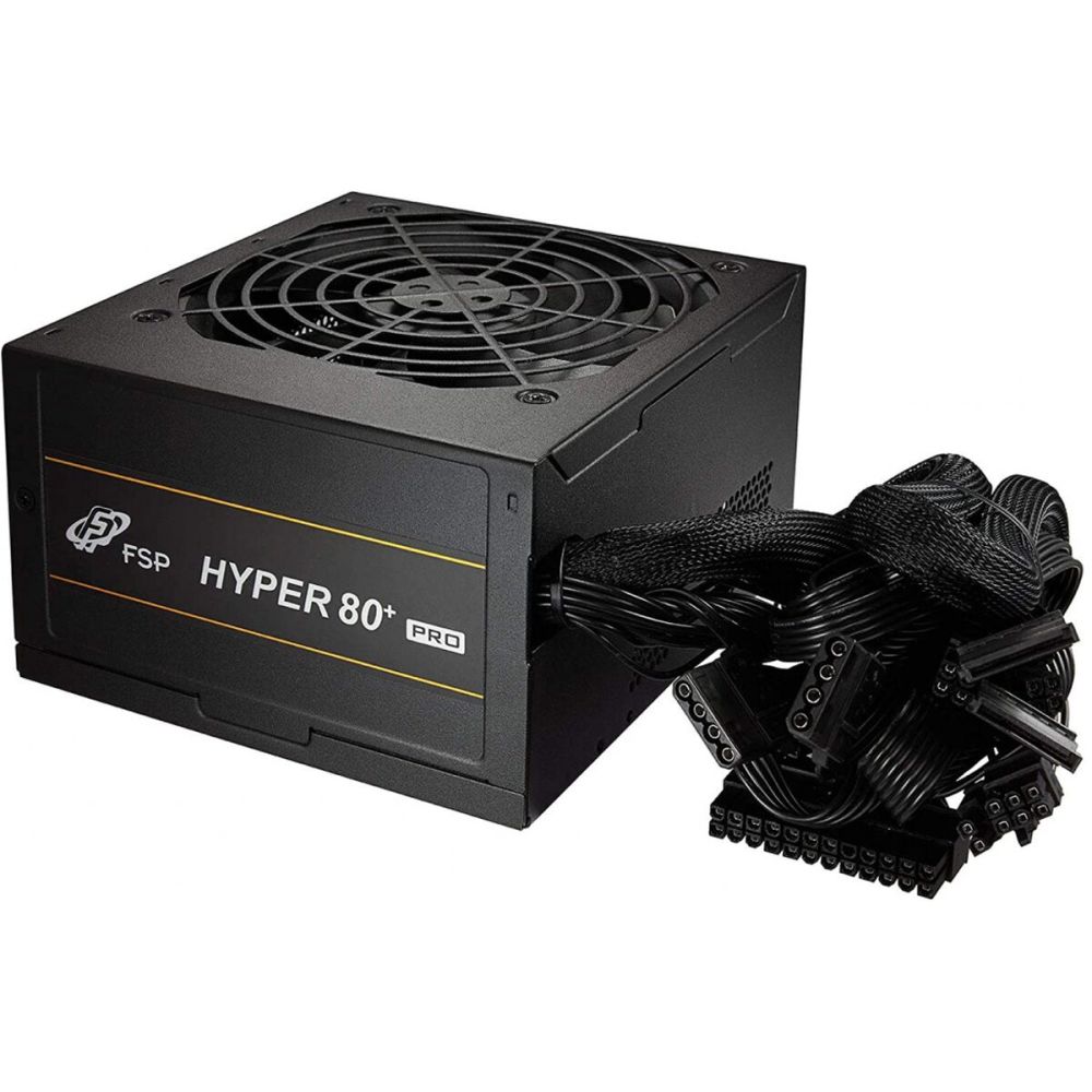 FSP HYPER PRO, H3-650, 650W, AKTIF PFC, 80+ Bronze, GAMING, ATX, Power