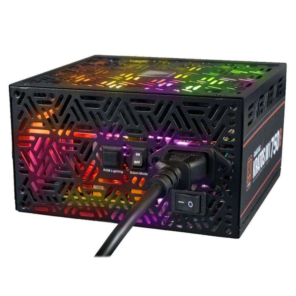 GAMDIAS KRATOS M1-750B, 750W, 80+ Bronze, Aktif PFC, RGB, GAMING, ATX,