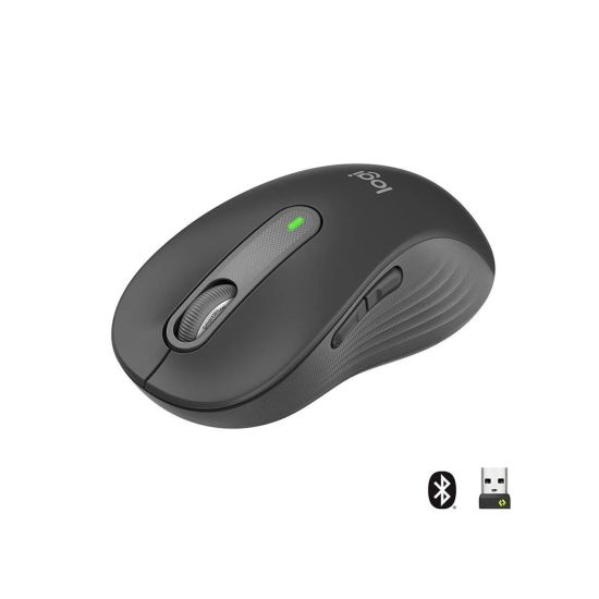 LOGITECH 910-006236, M650L Signature, Siyah, Sağ El, USB Nano 2,4G Kab