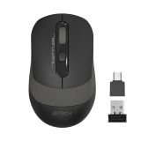 A4 TECH FG10CS AIR2, Grey, SILENT, FSTYLER, 2,4Ghz Kablosuz, USB-C den