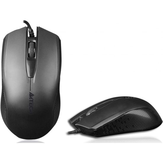 A4 TECH OP-760, Siyah, V-Track, 1000dpi, 3 Buton, Usb Kablolu, Optik M