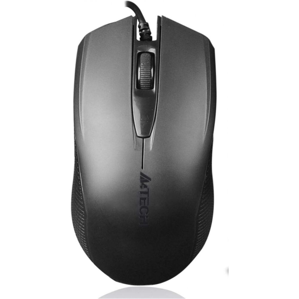 A4 TECH OP-760, Siyah, V-Track, 1000dpi, 3 Buton, Usb Kablolu, Optik M