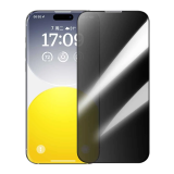 Baseus Crystal iPhone 15 Pro Max Privacy Full Koruma Tempered Cam Ekra