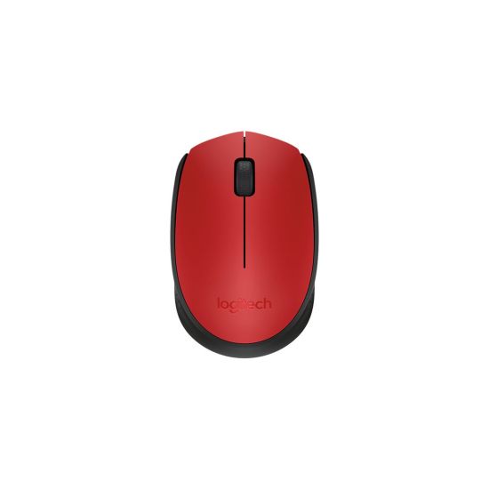 LOGITECH 910-004641, M171 Kırmızı, USB Nano 2,4G Kablosuz, 1000dpi, Op