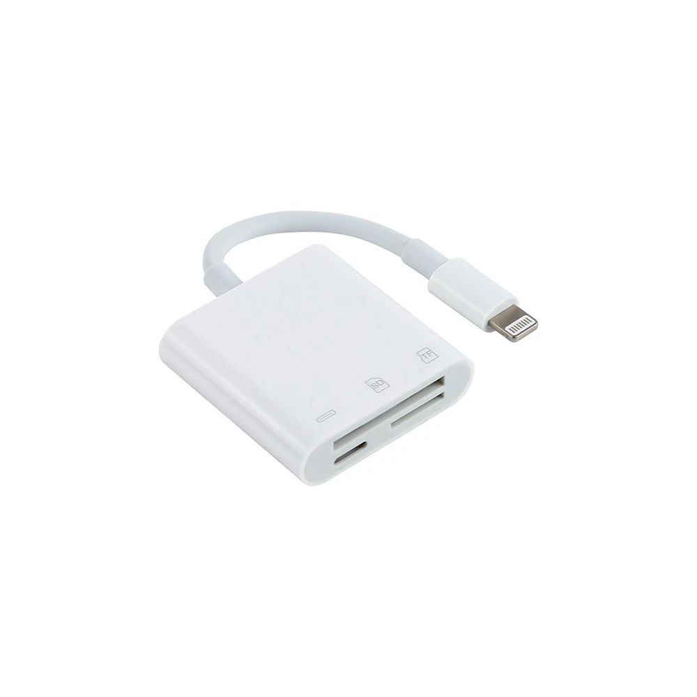 ALLY NK-101Y Pro 3 İn 1 İPhone Lightning to SD-TF Çevirici Adaptör