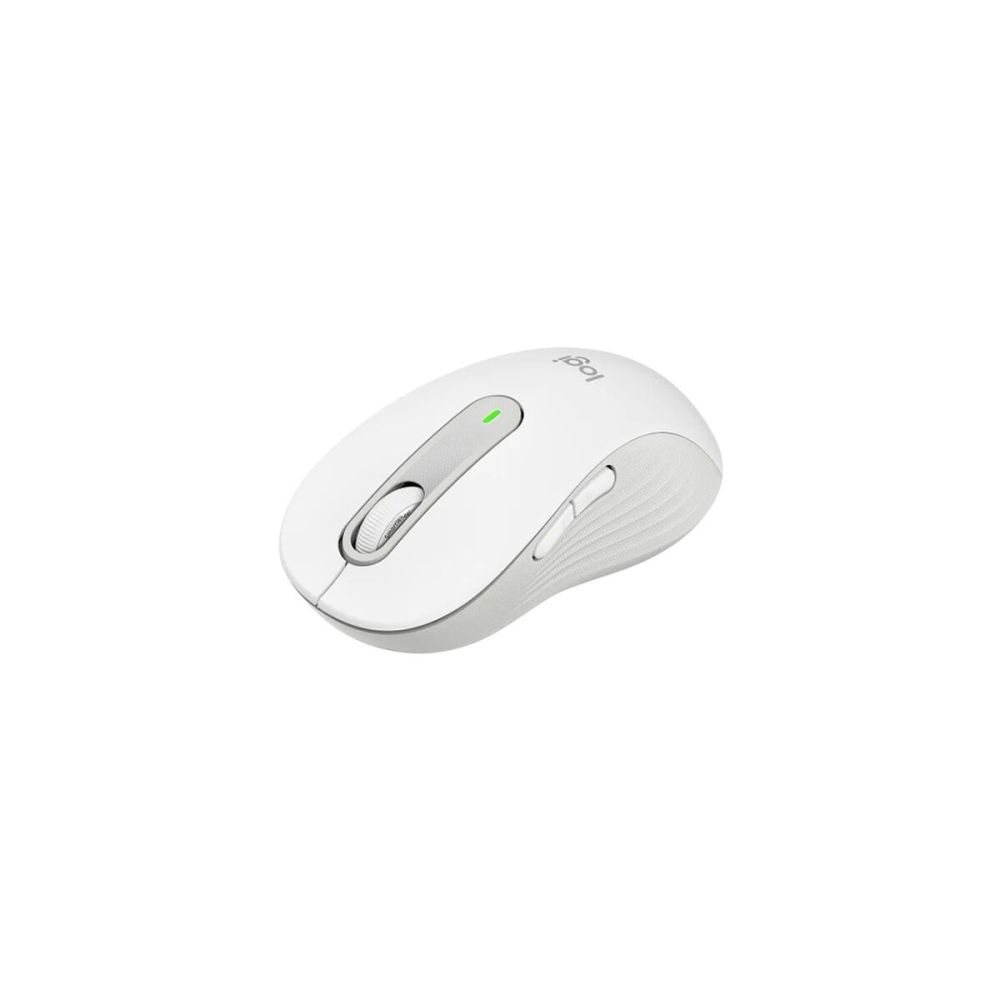 LOGITECH 910-006238, M650L Signature, Beyaz, Sağ El, USB Nano 2,4G Kab