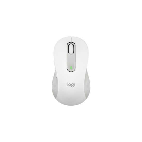 LOGITECH 910-006238, M650L Signature, Beyaz, Sağ El, USB Nano 2,4G Kab