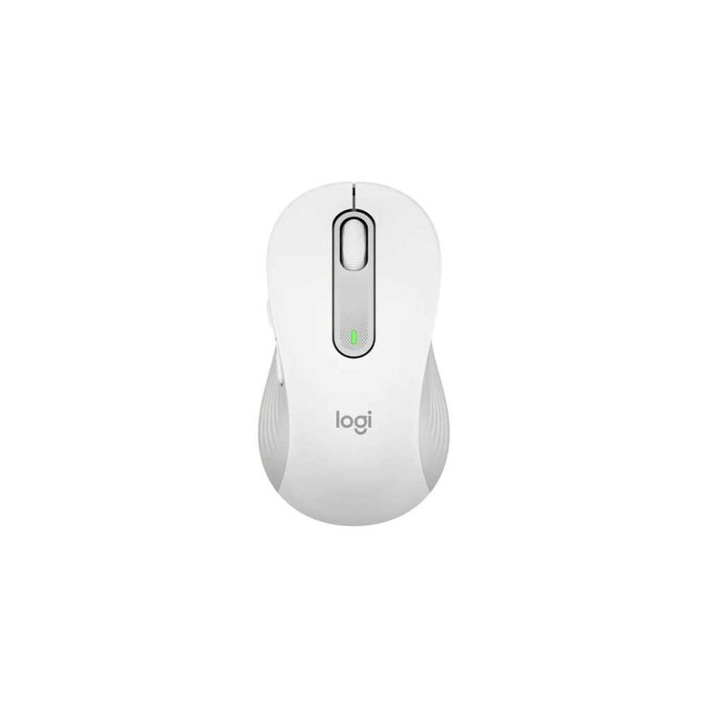 LOGITECH 910-006238, M650L Signature, Beyaz, Sağ El, USB Nano 2,4G Kab