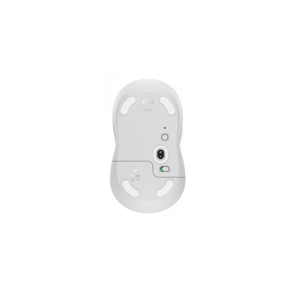 LOGITECH 910-006255, M650 Signature, Beyaz, Sağ El, USB Nano 2,4G Kabl