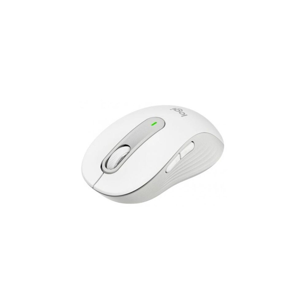 LOGITECH 910-006255, M650 Signature, Beyaz, Sağ El, USB Nano 2,4G Kabl