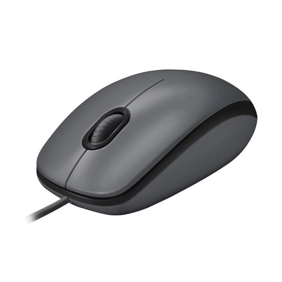 LOGITECH 910-006652, M100 Siyah, USB Kablolu, 1000dpi, Optik, 3 Tuşlu,