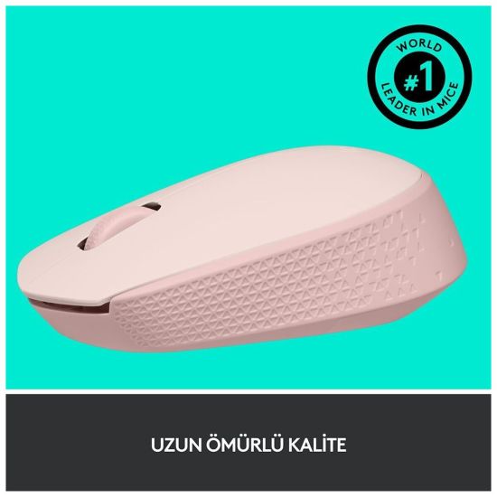 LOGITECH 910-006865, M171 Rose, USB Nano 2,4G Kablosuz, 1000dpi, Optik