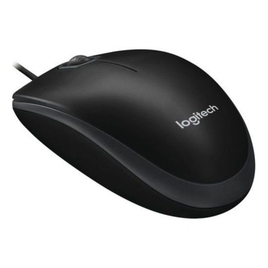 LOGITECH 910-003357, B100 Siyah, USB Kablolu, 1000dpi, Optik, 3 Tuşlu,