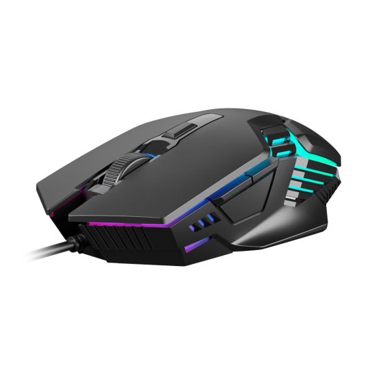 GAMDIAS AURA GS4, Çok Renkli Aydınlatma, USB Kablolu, 6 Tuşlu, Gaming 
